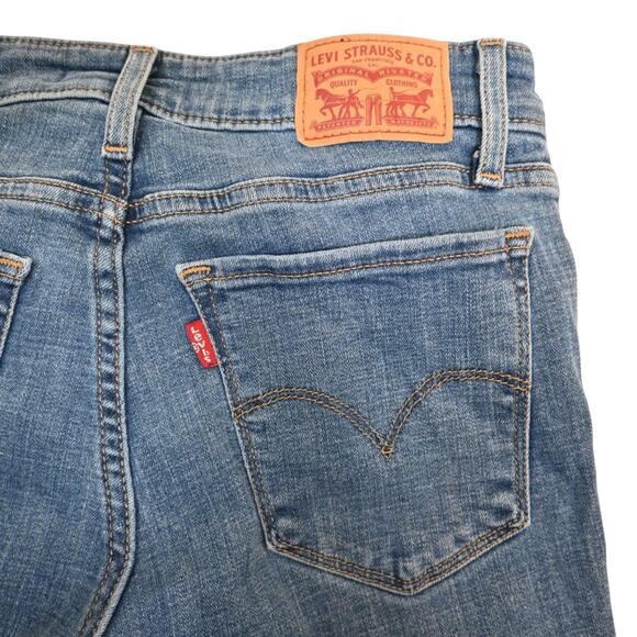 Levi's 711 Skinny Distressed Jean Womens 25 - Picture 7 of 12